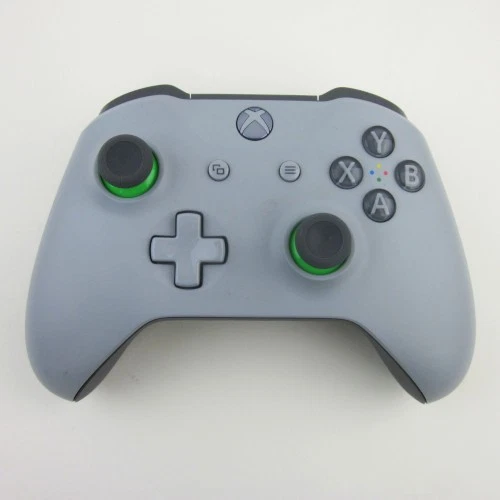 Controller Wireless Originale Xbox One / Gamepad Grigio E Verde #B-WARE - Immagine 1 di 1