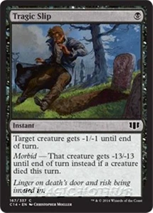 MTG - TRAGIC SLIP - Commander 2014 (C) - Picture 1 of 1