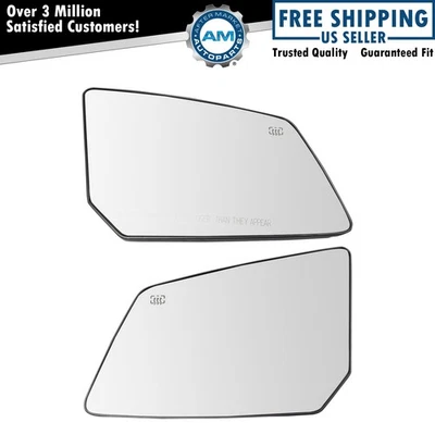 Juego de espejos de vidrio para 07-16 GMC Acadia 17 Acadia Limited 07-10 Saturn Outlook Foto 1 de 4