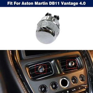 New Chrome A/C Air Vent Adjust Switch Knob For Aston Martin DB11 Vantage 4.0 - Picture 1 of 12
