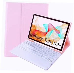 Slim Candy Colors Keyboard Case Compatible with Samsung Galaxy Tab S9+ Plus - Picture 1 of 7