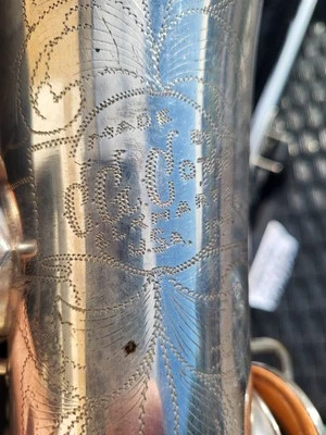 CONN NEW WONDER 1924,PRE CHU, ALTO SAXOPHONE: REPAD!/ SAX CONTRALTO RITAMPONATO! - Immagine 1 di 4