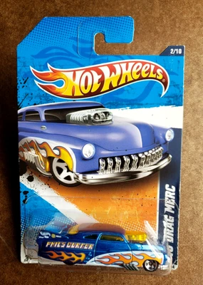 2011 Hot Wheels '49 DRAG MERC Blue #122/244 HW DRAG RACERS SERIES '11 #02/10 5SP - Image 1 of 4