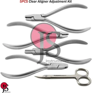 Kieferorthopädische Clear Aligner Anpassungsset Thermoformung Thermozange Locher - Bild 1 von 6