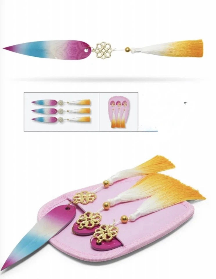 Zoey’s Daggers K-pop Demon Hunters Juego De 3 Full Metal Foto 1 de 1