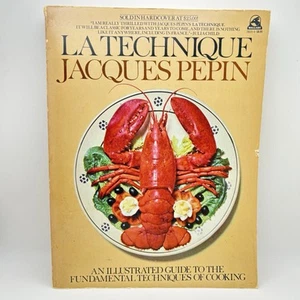 La Technique by Jacques Pepin – 1st Wallaby Printing French Cooking Classic 1976 - Picture 1 of 6