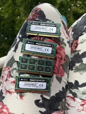 Memorie RAM Corsair Mac Memory 8GB (2x4GB) SODIMM DDR3 1066MHz - Immagine 1 di 2