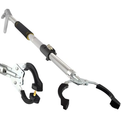 UEGHNS Grabber Reacher Tool Extra Long, 55" Trash Picker Upper Grabber Heavy Duty St...