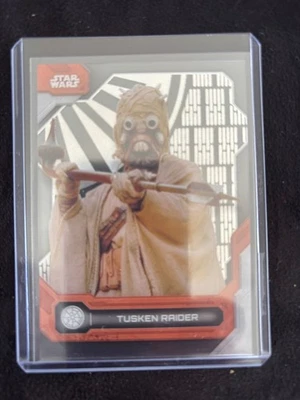 Star Wars High Tek 2024 Topps Death Star Exterior Base Card Tusken Raider #96 - Image 1 of 2