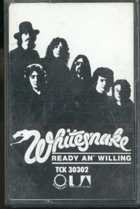 Whitesnake Ready An' Willing cassette UK United Artists 1980 cassette. Insert - Picture 1 of 2