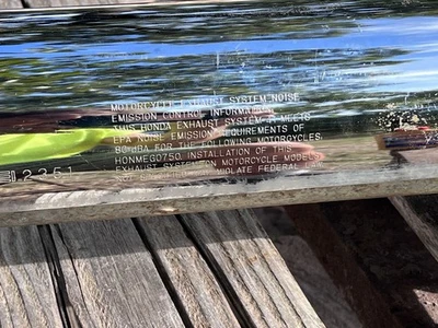 Silenciador de tubos de cabezal sistema de escape Honda Shadow Aero VT750 2004-2009 Foto 1 de 4