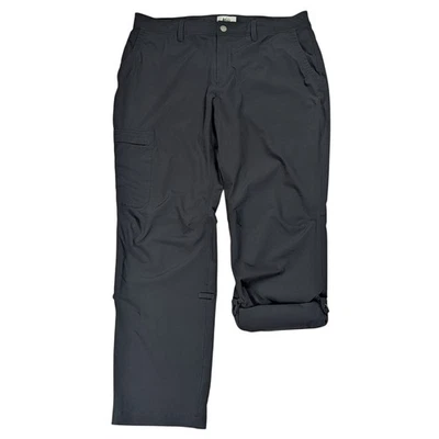 Pantalones enrollables REI Co-op Kornati para mujer 14 Petite cremallera carga elásticos senderismo Foto 1 de 4
