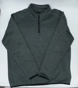 Oakley 1/4 Zip Pullover Green Golf Mock Neck Stretch Active Athleisure Mens 2X - Picture 1 of 9