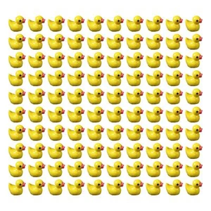 100/200x Mini Gummienten Miniatur Resin Enten gelb kleine Enten UK1 - Bild 1 von 17