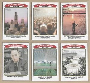 2023 TOPPS HERITAGE NEWS FLASHBACK - PICK ANY - UPDATED 07/11/24 - Picture 1 of 2
