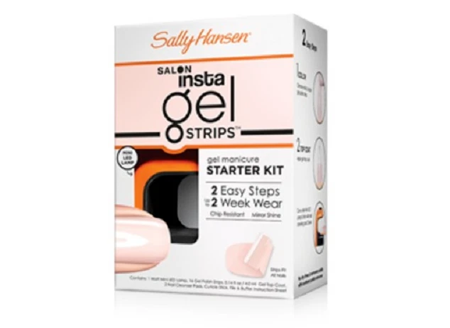 Sally Hansen Insta Tiras de Gel Gel Gel Manicura Kit de Inicio #40295 Shell We Dance Foto 1 de 1