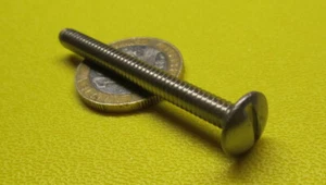 Truss Head Stainless Steel Slotted Screw 10-24 x 2.00" Length, 50 Pcs - Picture 1 of 7