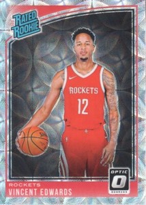 2018-19 Donruss Optic Basketball Premium Box Set #165 Vincent Edwards RR 38/249