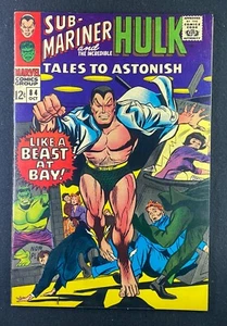 Tales To Astonish (1959) #84 VF- (7.5) Gene Colan Sub-Mariner un - Picture 1 of 2
