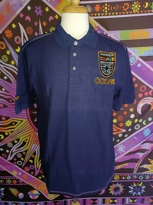 Coogi Short Sleeved Button Front Shirt Aussie Flag sz XL - Image 1 of 4