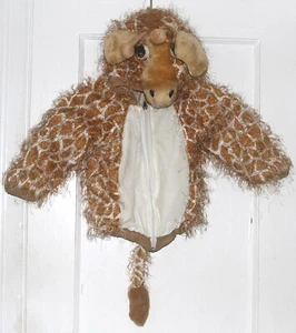 Halloween JIRAFA Sudadera con Capucha Talla 24 meses Chaqueta Juegos con disfraces Vestir - Imagen 1 de 4