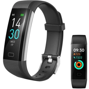 Jawploy S5 Medium Black Wearable Fitness Tracker Health Monitor Activity Remi... - Picture 1 of 6