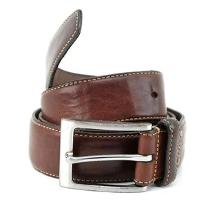 Saddler Odense Designer Belt For Men's Brown Leather - 34inch - Picture 1 of 11