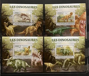 Lagartos /Dinosaurs/ Reptiles 3 S/S - Imperf. MNH** - KOS.1. - Picture 1 of 1