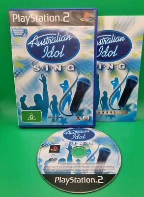 PlayStation 2 PS2 - Australian Idol Sing Complete W Manual - Very Good Condition - Image 1 of 3