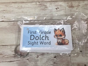 DIY PRINTED / UNCUT Literacy Learning Resource Dolch First Grade Sight Word - Picture 1 of 5