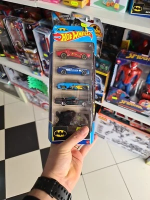 5 Pack Hot Wheels Cars - The Batman 2023 - Mattel - New Sealed - Immagine 1 di 4