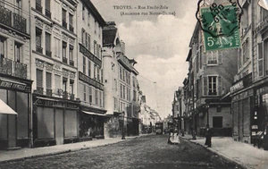 CPA 10 TROYES - Rue Emile Zola - Ancienne Rue - Imagen 1 de 2