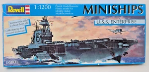 Revell Miniships U.S.S Enterprise Aircraft Carrier 1/1200 1995 06801 - Picture 1 of 9