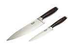 8" Chef Knife And 5" Paring Knife Set, Damascus Stainless Steel, Gift Boxed