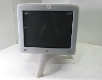 APPLE STUDIO DISPLAY 21 CRT Monitor Power Macintosh G4 Grey White Graphite M4868 - Image 1 of 4
