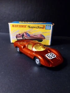 Matchbox Superfast #68 Porshe 910 Red 1970 In Original G Box - Picture 1 of 17