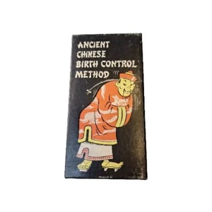 Ancient Chinese Birth Control Method 1970's Gag Gift Franco American Novelty - Picture 1 of 6