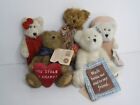 Lot of 5 Boyds Bears Collection Plush Harmony Erin Scoop Leslie w/Tags 