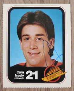 Cam Neely Signed Small Photo Card NHL HOF Canucks Bruins Hockey Legend RAD - Picture 1 of 1