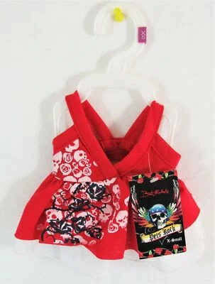 Платье Brett Michaels Pets Rock Red Skull - XS - Изображение 1 из 2
