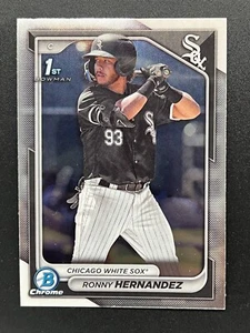 2024 Bowman Chrome RONNY HERNANDEZ 1st Bowman #BCP-92 Chicago White Sox - Picture 1 of 2