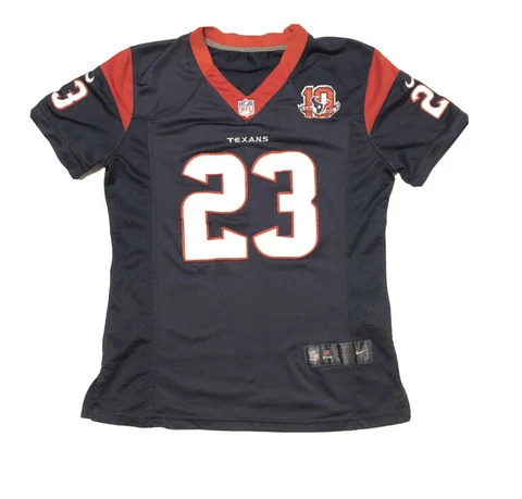 Houston Texans Arian Foster Sewn Nike Jersey Womens S 10yr Anniversary Edition Cover