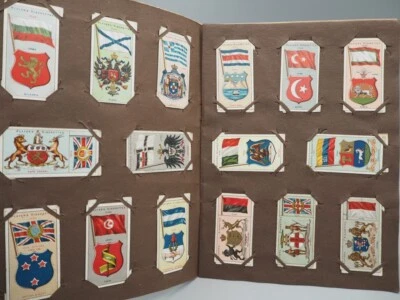 John Player & Sons Cigarette Card Album: World flags, first aid, boxing, x45 - Image 1 of 4