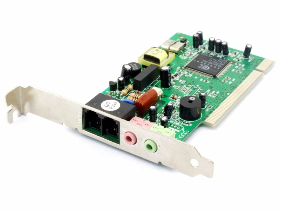 Conexant IF56PCI-S Data Fax Communication Modem Karte RJ11 Phone Micro Speaker - Bild 1 von 1