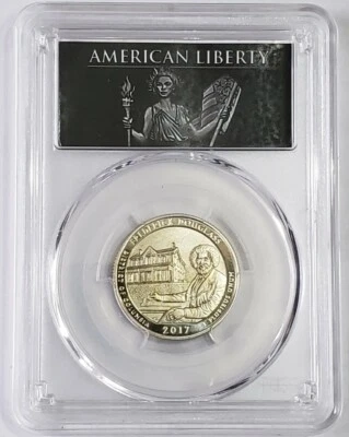 2017-S 25C FEDERICK DOUGLASS NP Enhanced Unc Set SP70 FDOI Denver ANA Nickel Co - Image 1 of 3