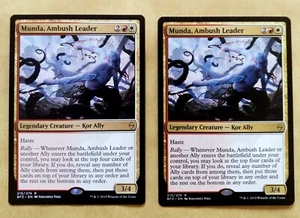 2x Munda, Ambush Leader - MTG Battle for Zendikar BFZ Rare NM - Imagen 1 de 1