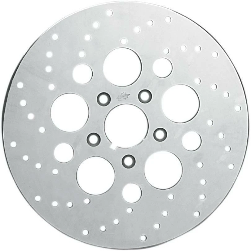 Pro-One Performance Polished Stainless Steel Brake Rotor 600249 - Image 1 of 1