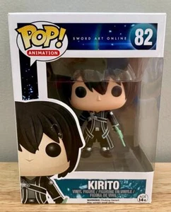 Funko Pop Animation Sword Art Online Kirito 82 Vinyl Figur NRFB - Bild 1 von 2