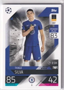 Topps Match Attax Champions League 22/23 Nº 3 Thiago Silva - Imagen 1 de 1