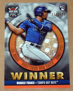 Wander Franco Rookie RC 2022 Topps Homerun Challenge Ganador Septiembre #174/395 - Imagen 1 de 4